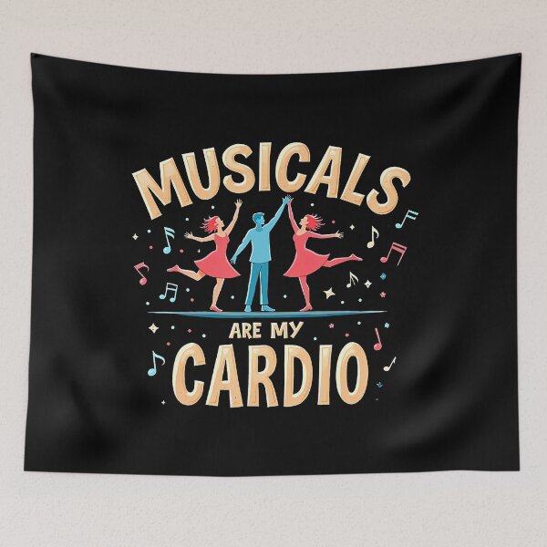 Item preview, Musical Is My Cardio Musical Actors designed and sold by BarbaraLillie.