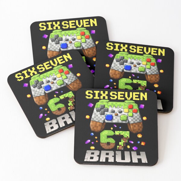 Item preview, Funny Meme Six Seven 67 Bruh Video Game Gift for Boys Kids  designed and sold by HayleePacoch.