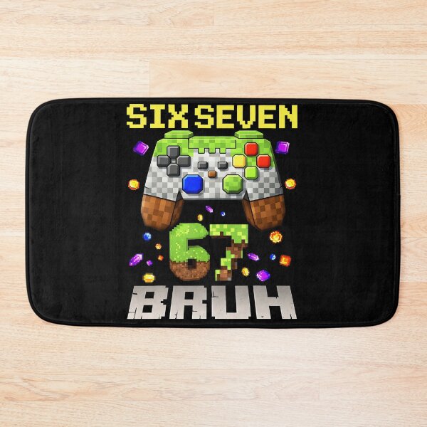 Item preview, Funny Meme Six Seven 67 Bruh Video Game Gift for Boys Kids  designed and sold by HayleePacoch.