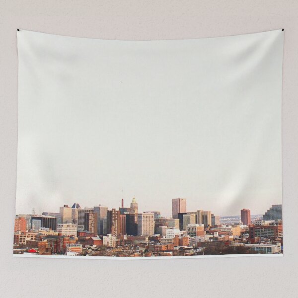 Item preview, The Wire Baltimore Skyline designed and sold by Jesseblue.