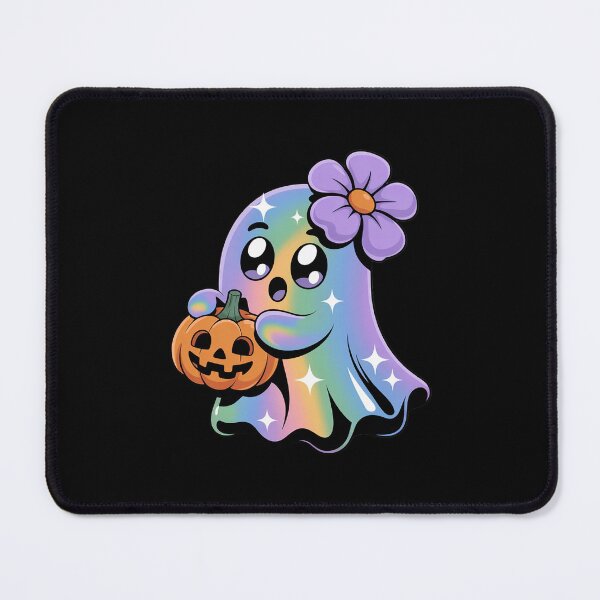 Item preview, Pastel Galaxy Ghost Halloween Girl Kids Ghost Coquette Bow designed and sold by Shannon Bosley.