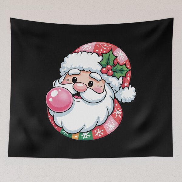 Item preview, Patchwork Christmas Santa Claus Face Old Fashion Xmas designed and sold by Shannon Bosley.
