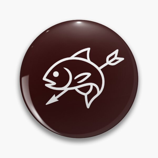 Item preview, Bowfishing Fish Silhouette – White Bowfishing Design for Hats, Shirts & other merch designed and sold by CrossCurrent Designs.