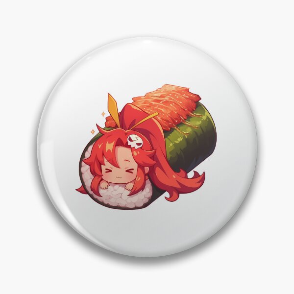 Item preview, Yoko Littner Kawaii Chibi Sushi Fantasy From Gurren Lagann Anime designed and sold by CarlosBender.