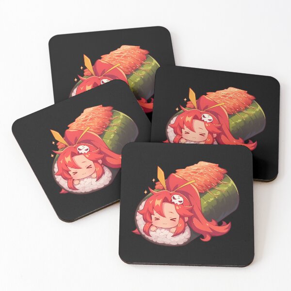 Item preview, Yoko Littner Kawaii Chibi Sushi Fantasy From Gurren Lagann Anime designed and sold by CarlosBender.