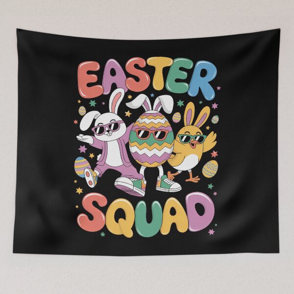 Item preview, Funny Rabbit Egg Chick Easter Squad Day designed and sold by AsteriskDatBArt.