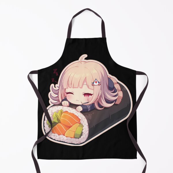 Item preview, Chiaki Nanami Kawaii Chibi Sushi Sleep From Danganronpa Anime designed and sold by CarlosBender.