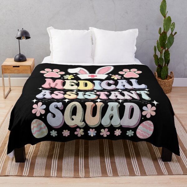 Item preview, Medical Assistant Squad Bunny Ear Flower Easter designed and sold by AsteriskDatBArt.