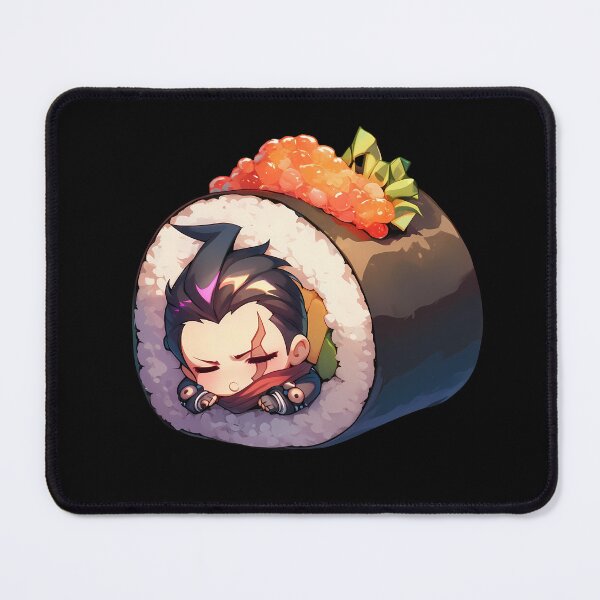 Item preview, Gundham Tanaka Kawaii Chibi Sushi Curse From Danganronpa Anime designed and sold by CarlosBender.