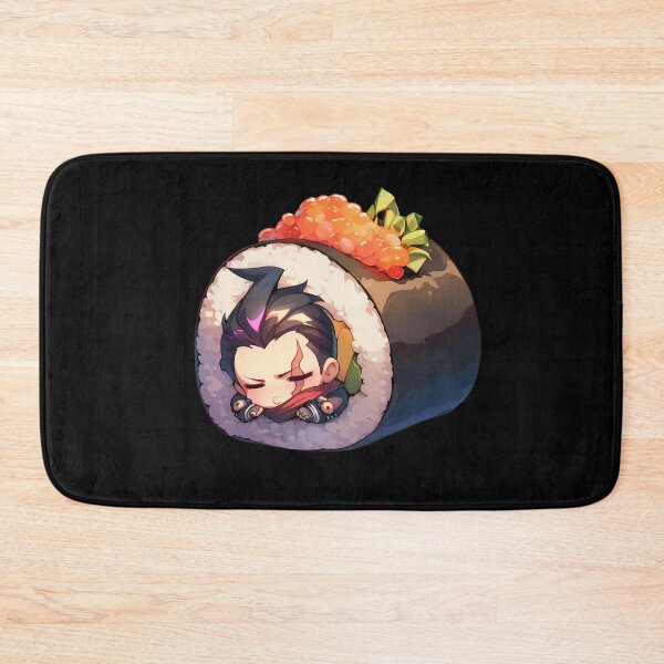 Item preview, Gundham Tanaka Kawaii Chibi Sushi Curse From Danganronpa Anime designed and sold by CarlosBender.