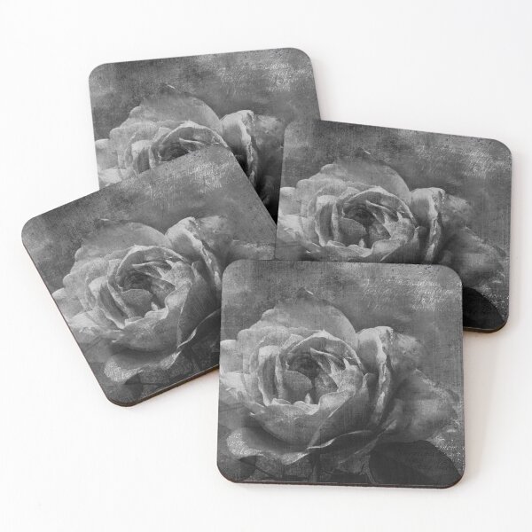 Item preview, Distressed Monochrome Textured Rose designed and sold by Andrew David  Photography.