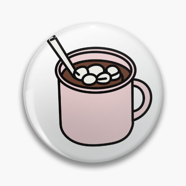 Item preview, Kawaii Hot Chocolate – Cute Marshmallow Cocoa Illustration designed and sold by SunCraftStudio.