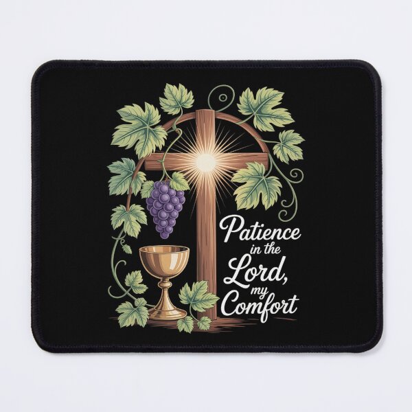 Item preview, Patience in The Lord Comfort Christian Faith Cros designed and sold by skanderio.