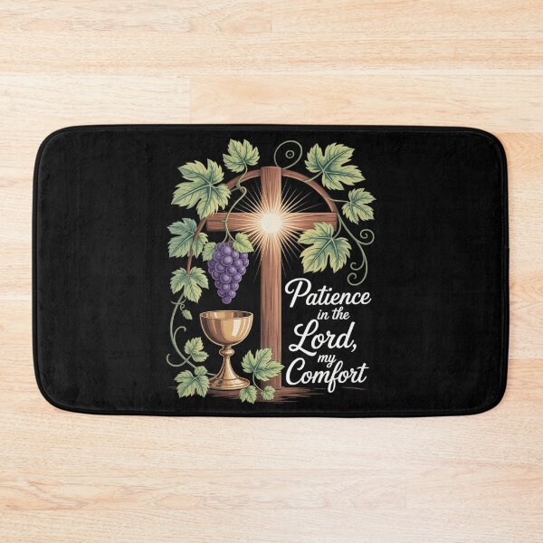 Item preview, Patience in The Lord Comfort Christian Faith Cros designed and sold by skanderio.