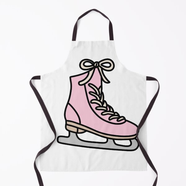 Item preview, Kawaii Pink Ice Skate – Cute Winter Illustration designed and sold by SunCraftStudio.