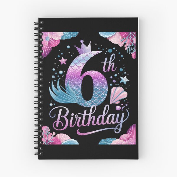 Item preview, 6th Birthday Girl Mermaid For 6 Years Old Mermazing designed and sold by SIGORDESIGN.