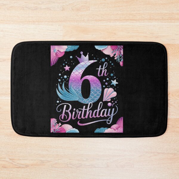 Item preview, 6th Birthday Girl Mermaid For 6 Years Old Mermazing designed and sold by SIGORDESIGN.