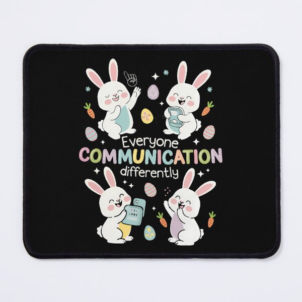 Item preview, Speech Therapy SLP Everyone Communicates Differently Easter designed and sold by AsteriskDatBArt.