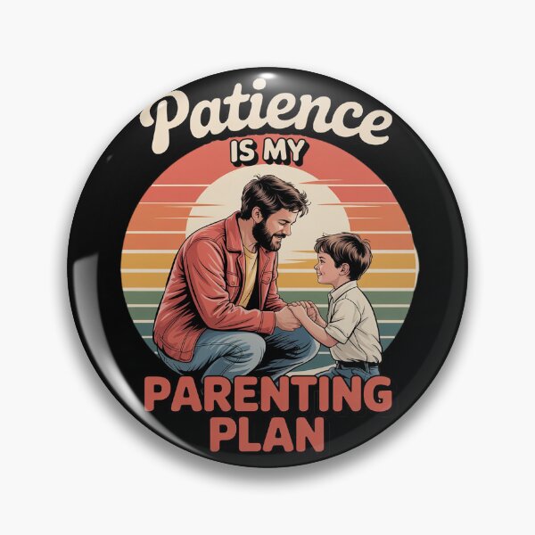 Item preview, Patience is My Parenting Plan Gentle Dad Life designed and sold by skanderio.