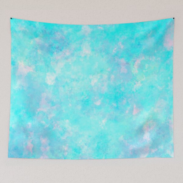 Item preview, Aqua & Pink WaterCloud Peace designed and sold by RC-aRtY.