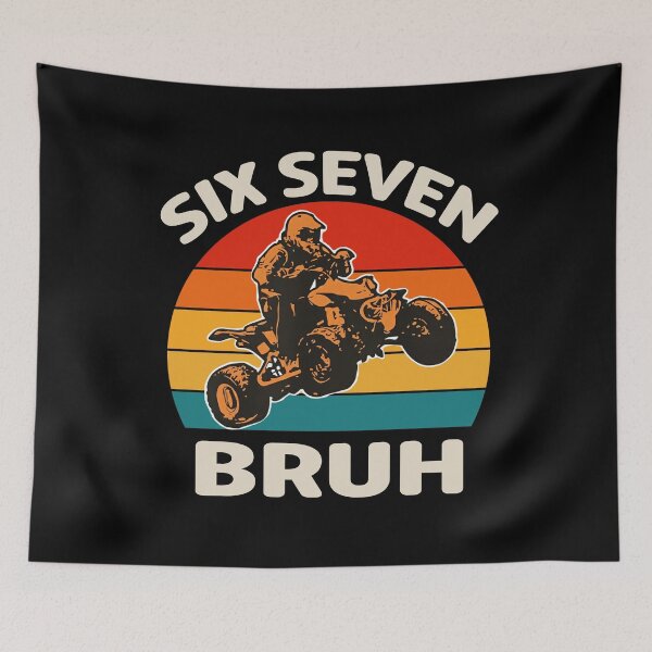 Item preview, Retro ATV Rider - Six Seven Bruh Shirt designed and sold by LashondaGreen89.