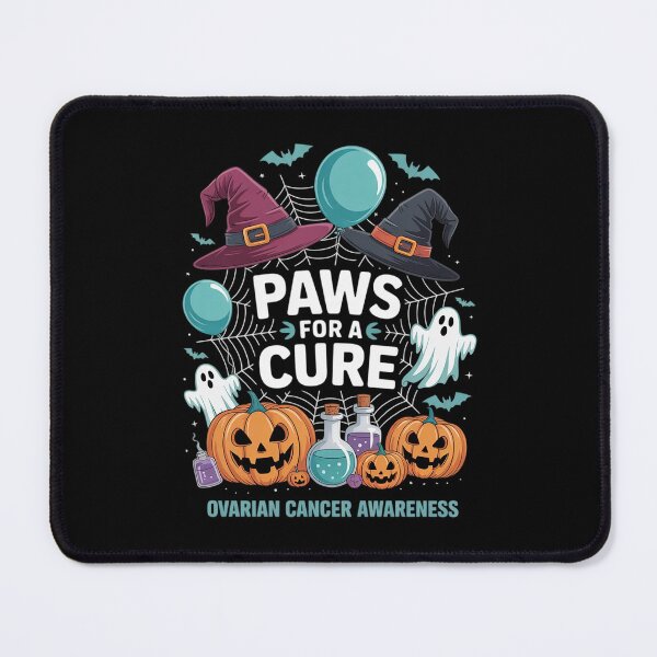 Item preview, Paws For A Cure Ovarian Cancer Awareness Halloween designed and sold by skanderio.
