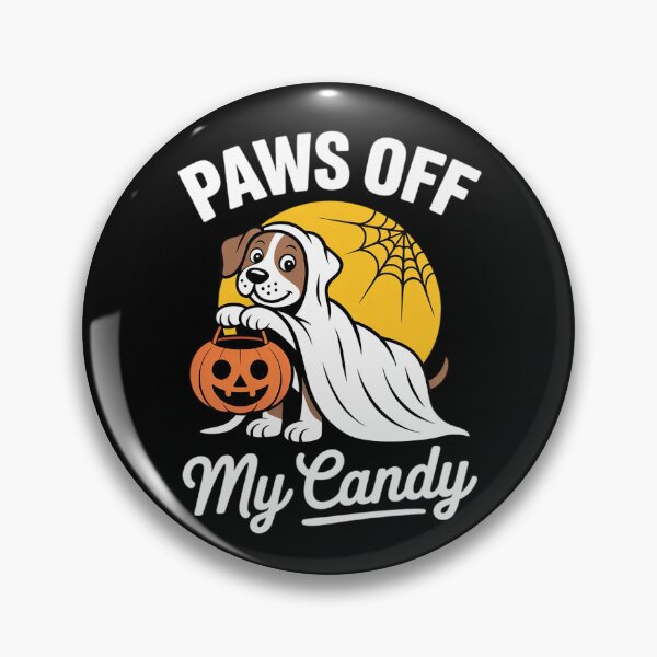 Item preview, Paws Off My Candy Ghost Spaniel Costume Halloween designed and sold by skanderio.