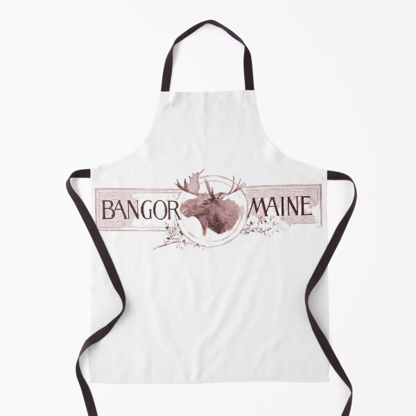 Item preview, Bangor Maine Moose Banner designed and sold by NoisyNosyNancy.