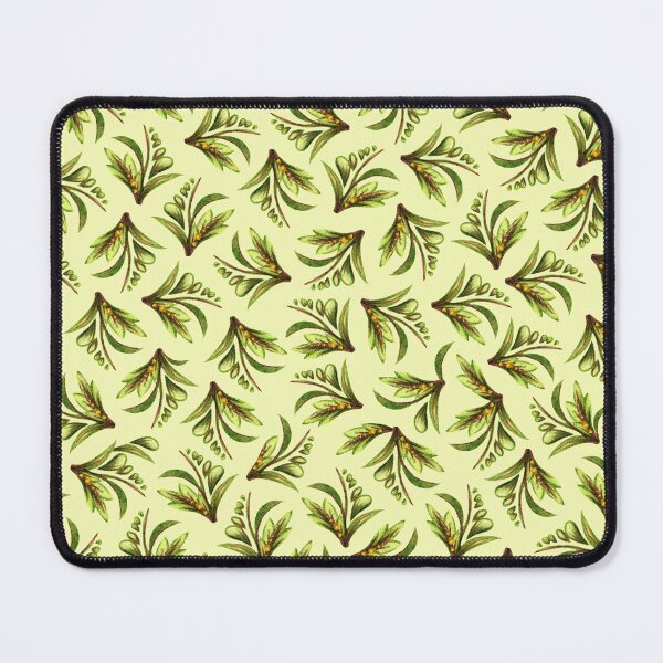 Item preview, Green twigs. plant pattern. Ukrainian pattern, Petrykivka style, author's drawing. Ukrainian art. Green leaves. designed and sold by Sunflower-7.
