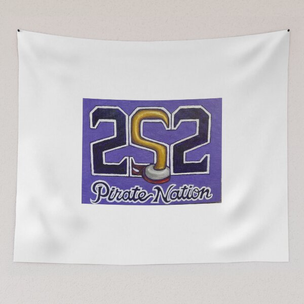 Item preview, 252 Area Code is Pirate Nation  designed and sold by SaltyPirate07.