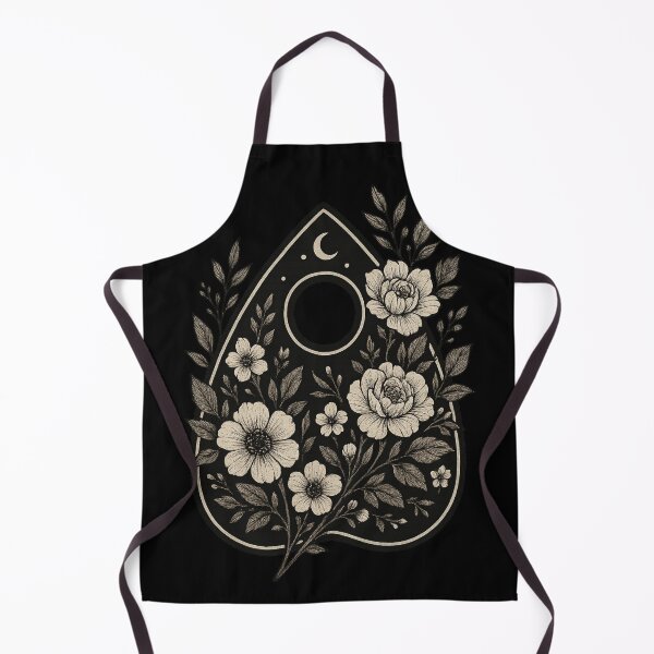 Item preview, Gothic Planchette Art – Floral Ouija Planchette Illustration – Witchy Botanical Aesthetic Design designed and sold by Mouraludia.