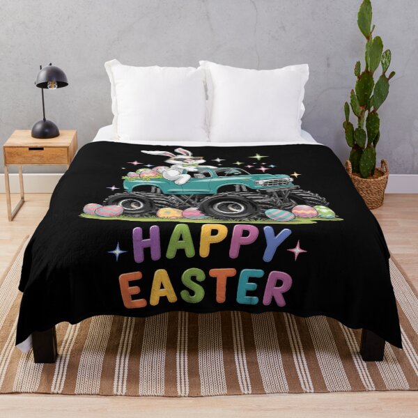 Item preview, Boys Happy Easter Monster Truck Easter Eggs Toddler designed and sold by AsteriskDatBArt.