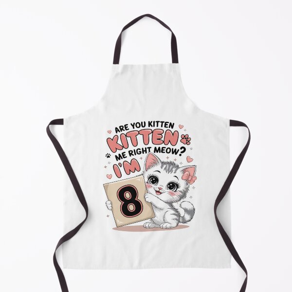 Item preview, 8th Birthday For Girls 8yr 8 Year Old Cat  Cat Bday designed and sold by SIGORDESIGN.