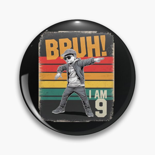 Item preview, 9 Year Old Birthday Dabbing Boy Bruh It's My 9th Birthday designed and sold by SIGORDESIGN.