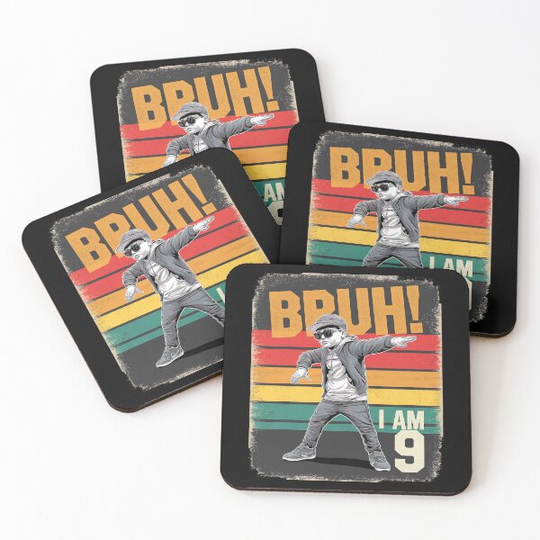 Item preview, 9 Year Old Birthday Dabbing Boy Bruh It's My 9th Birthday designed and sold by SIGORDESIGN.