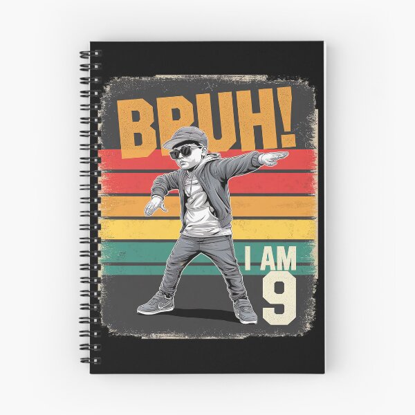 Item preview, 9 Year Old Birthday Dabbing Boy Bruh It's My 9th Birthday designed and sold by SIGORDESIGN.
