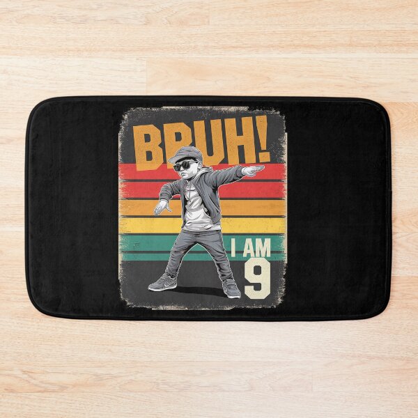 Item preview, 9 Year Old Birthday Dabbing Boy Bruh It's My 9th Birthday designed and sold by SIGORDESIGN.