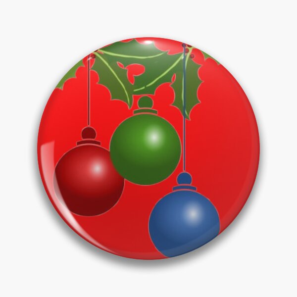 Item preview, Christmas Balls with Holly designed and sold by Aqualung1971.
