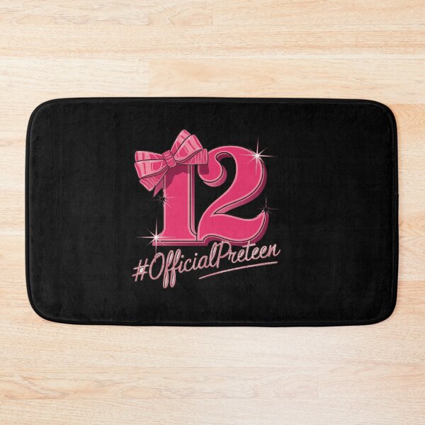 Item preview, 12 Year Old Official Pre-teen 12th Birthday Coquette Girl designed and sold by SIGORDESIGN.