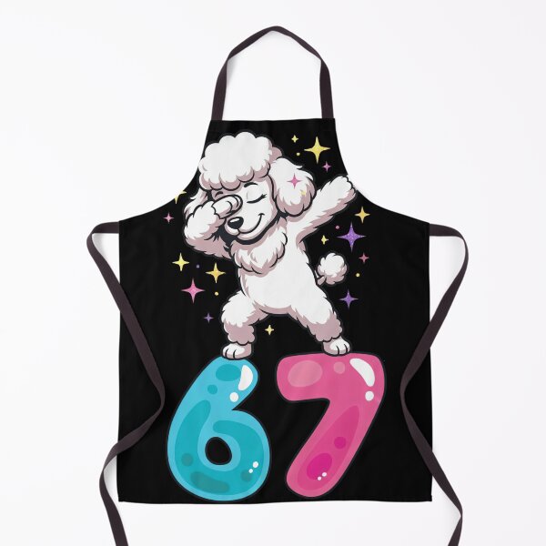 Item preview, Dabbing Poodle 67th Birthday Shirt designed and sold by LashondaGreen89.