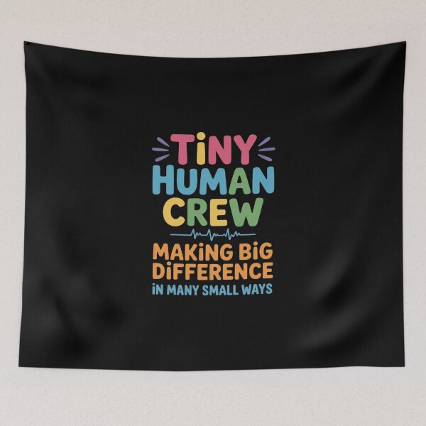 Item preview, Pediatric Nurse Tiny Human Crew Making Big Difference Gifts designed and sold by imsamaharem.