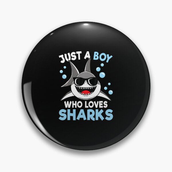 Item preview, Just A Boy Who Loves Sharks Sea Animal Shark Lover designed and sold by TommieJune.