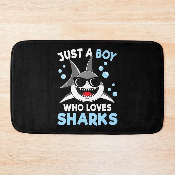 Item preview, Just A Boy Who Loves Sharks Sea Animal Shark Lover designed and sold by TommieJune.