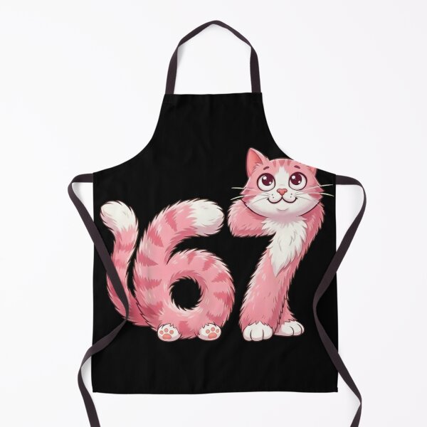 Item preview, Cute Pink Cat 67 Birthday T-Shirt designed and sold by LashondaGreen89.