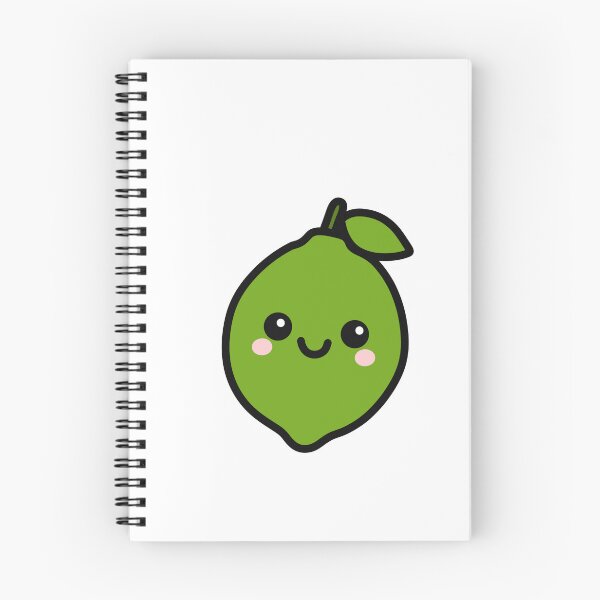 Item preview, Kawaii Lime – Cute Green Fruit Character designed and sold by SunCraftStudio.