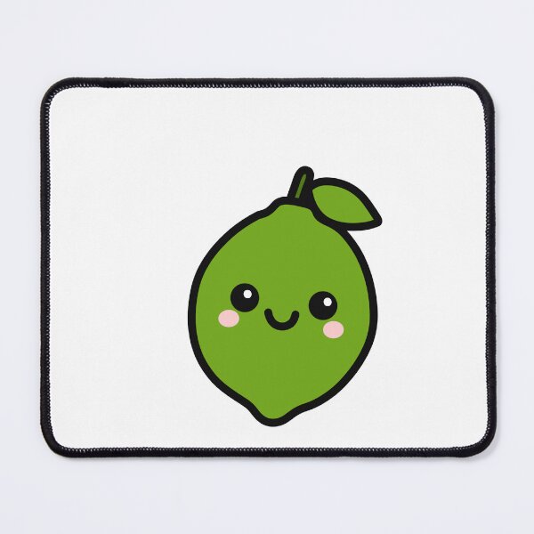 Item preview, Kawaii Lime – Cute Green Fruit Character designed and sold by SunCraftStudio.
