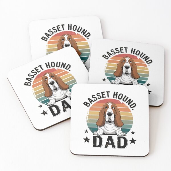Item preview, Basset Hound Dad Father's Day Pet Dog Breed Pet Dog Lover designed and sold by SIGORDESIGN.