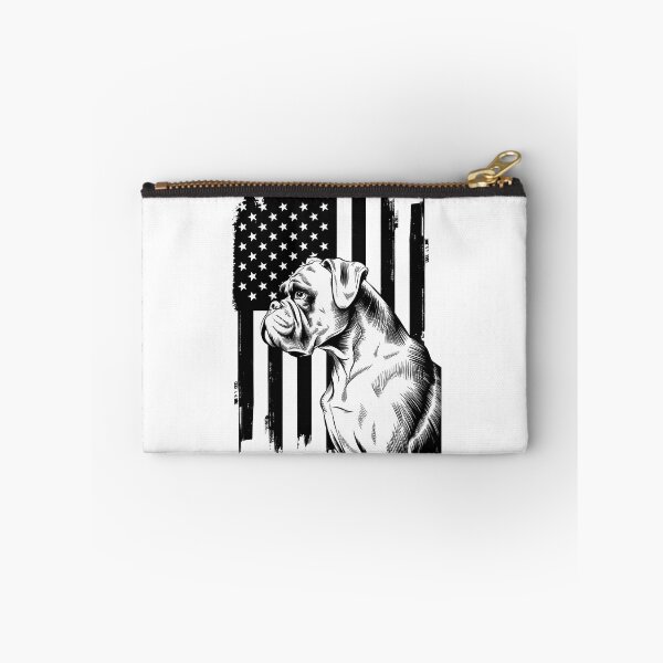 Item preview, American Flag USA Patriot Boxer dog dad designed and sold by SIGORDESIGN.