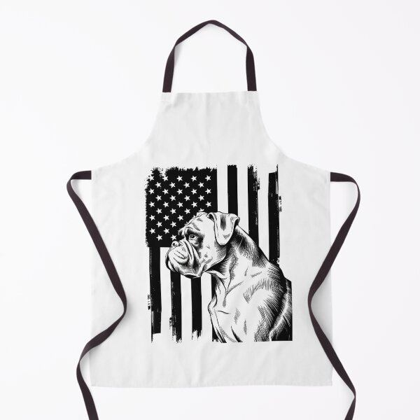 Item preview, American Flag USA Patriot Boxer dog dad designed and sold by SIGORDESIGN.