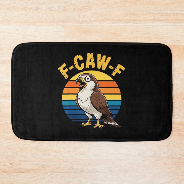 Item preview, Funny Fcawf Hawk Meme Fawkf Bird Pun Retro  designed and sold by tadmercado.